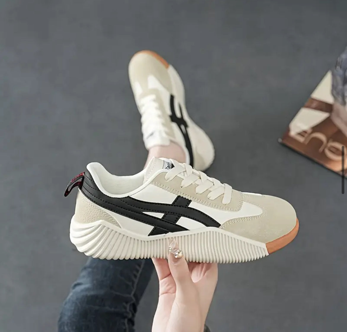 Ortopedik Vintage Spor Ayakkabılar